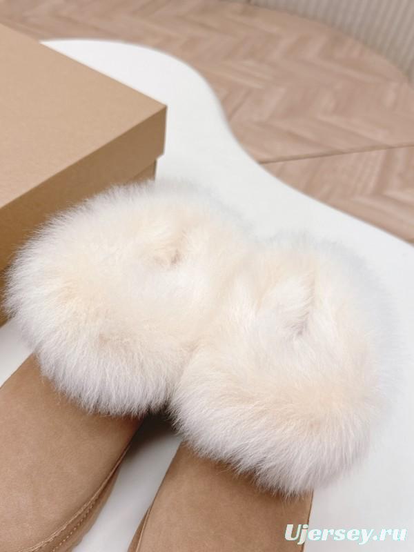UGG 2025/SS New Long Fur Snow Boots - KFY00280