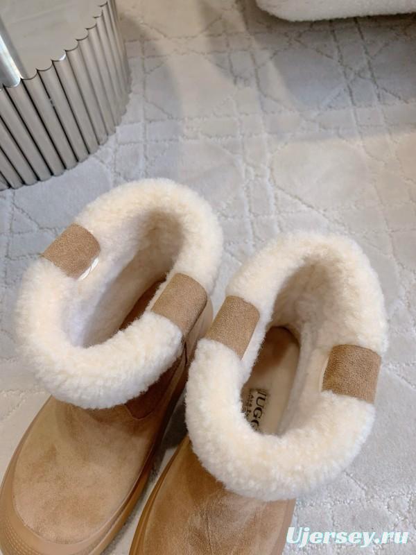 UGG 2025/SS Wool Warm Snow Boots - AS00310