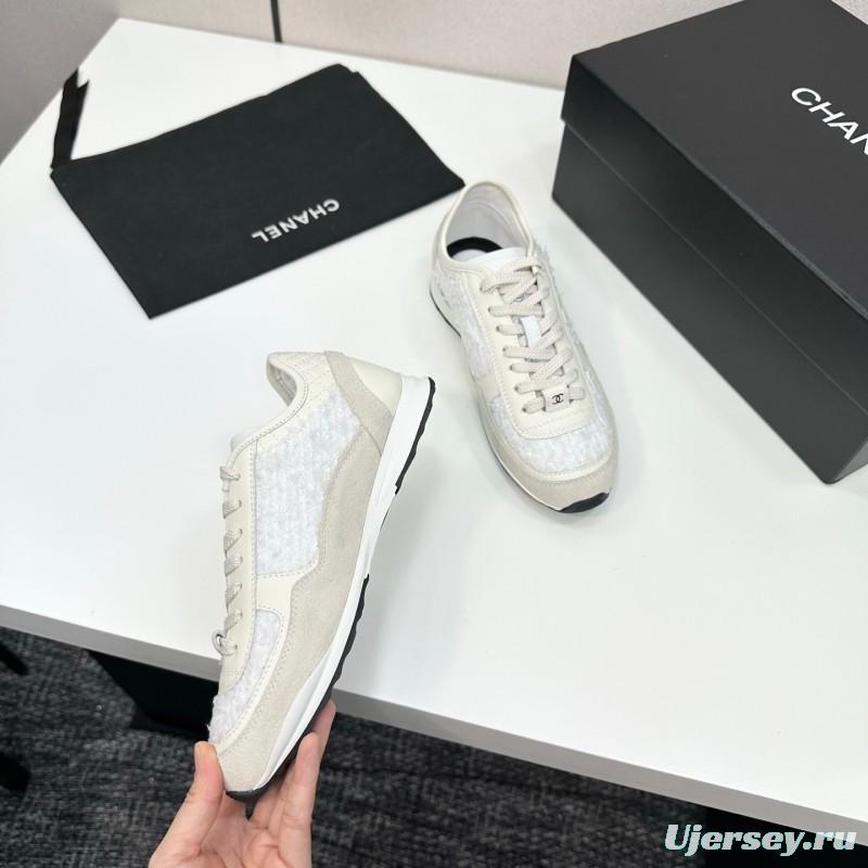 Chanel 2025 SS Panda Casual Sneakers - LY00