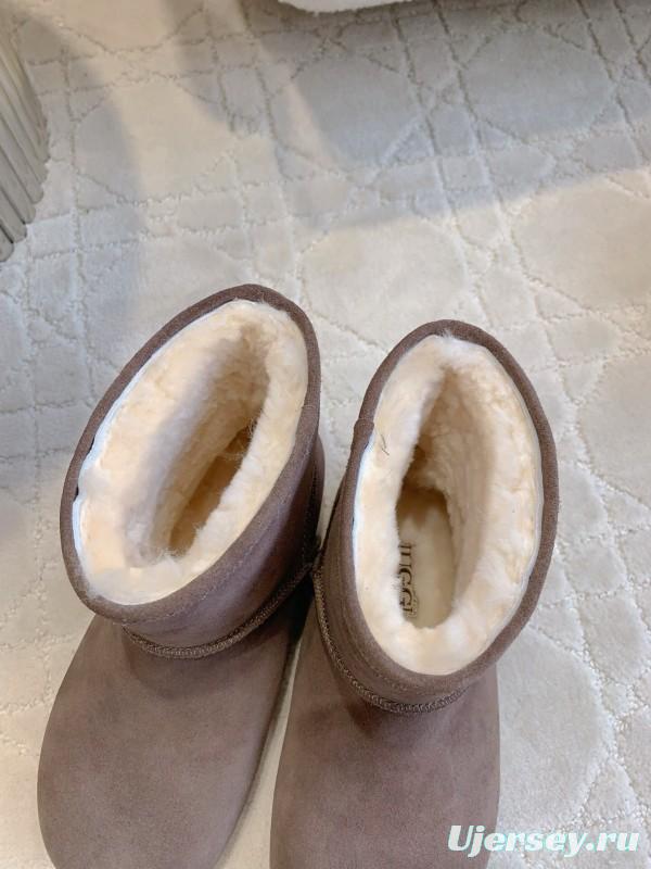 UGG 2025/SS Wool Warm Platform Casual Shoes - AS00290