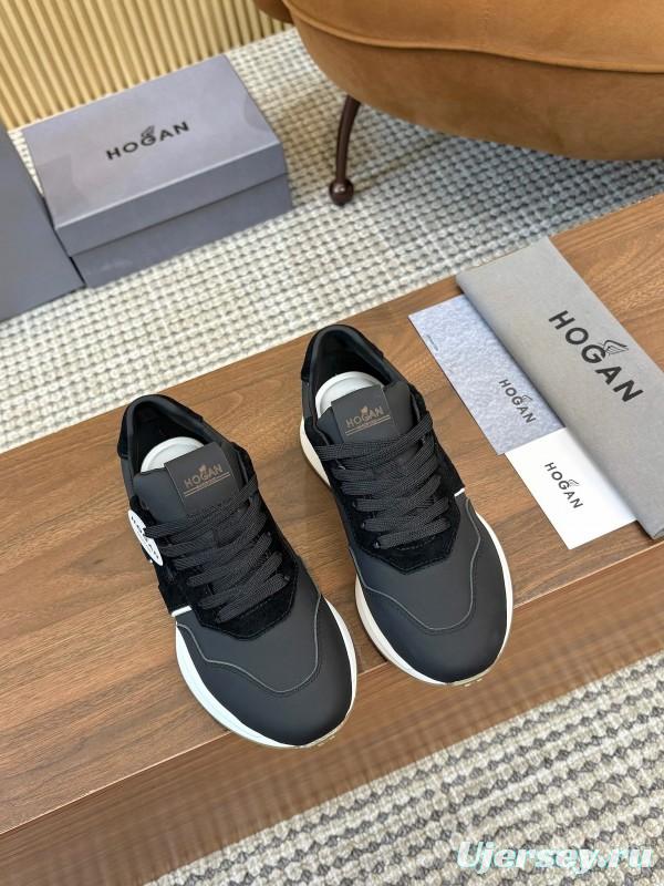 Hogan H-STRIPES Series Couple Thick Sole Dad Shoes Airship Shoes Casual Sports Shoes - AS00350