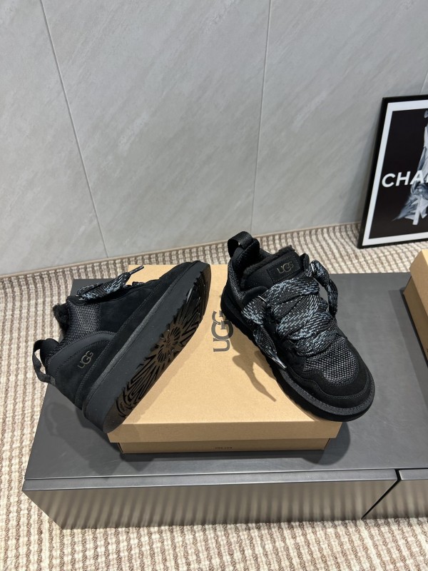 UGG Platform Casual Shoes with Round Toe and Thick Sole - MJ00270