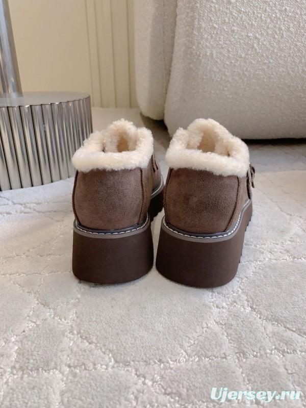 UGG 2025/SS Wool Warm Platform Casual Shoes - AS00300