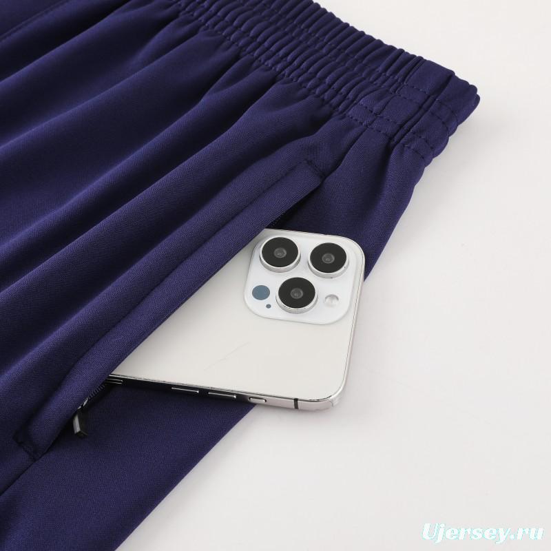 2025 England Purple Short Sleeve+Soccer Shorts