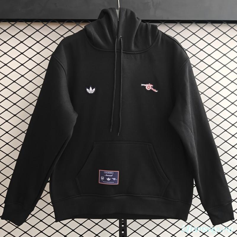 25/26 Arsenal Embroidered Logo Hoodie 7 Colors