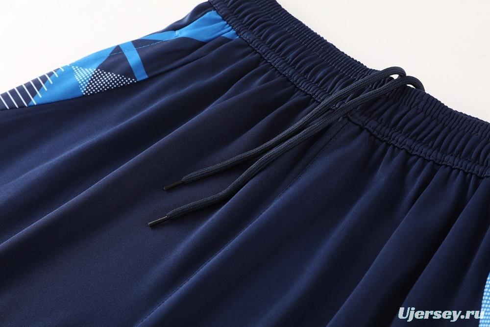 2025 Italy Royal Blue Short Sleeve+Soccer Shorts