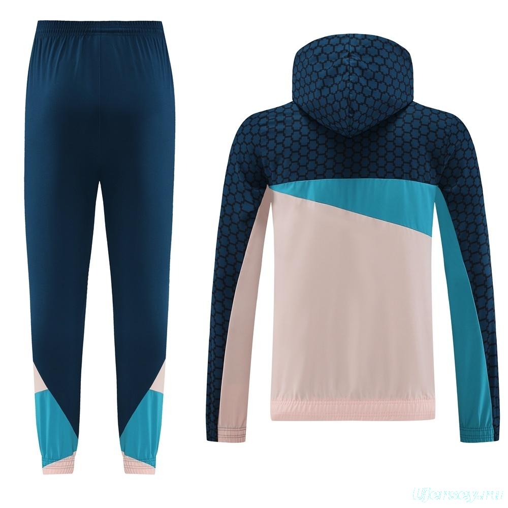 Manchester City Half Zipper Jacket+Long Pants S-2XL