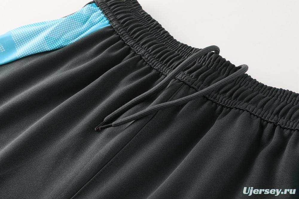 2025 Argentina Dark Gray Short Sleeve+Soccer Shorts