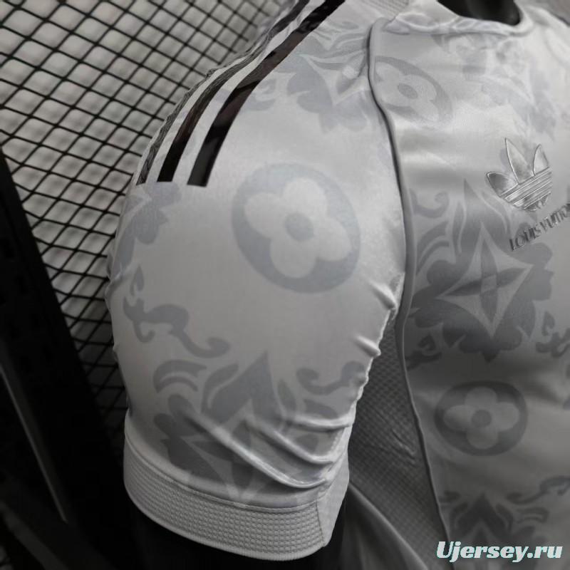 25/26 Player Version  Real Madrid Special Edition White Jersey