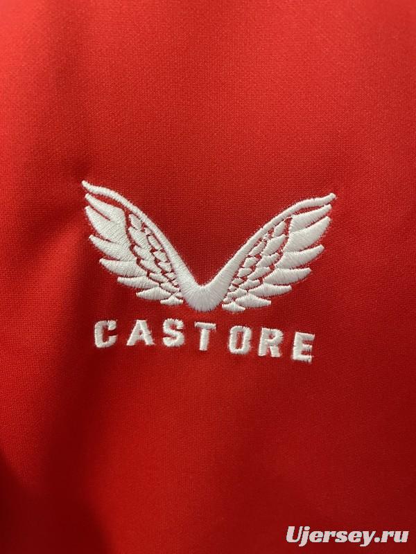 2026 England Red with Geometric Stripe Pattern Jersey