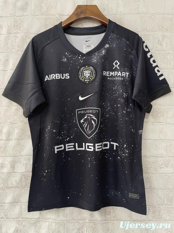 25/26 Toulouse Black with Galaxy Splatter Jersey