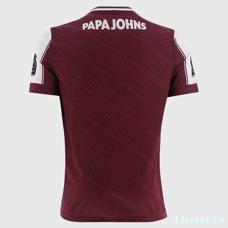 25/26 Galway GAA Maroon with White Trim Home Jersey
