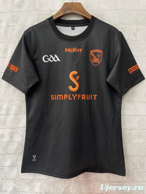 25/26 Armagh GAA Charcoal with Orange Accents Jersey