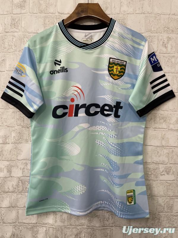 25/26 Donegal GAA Light Blue/Mint Green Away Jersey