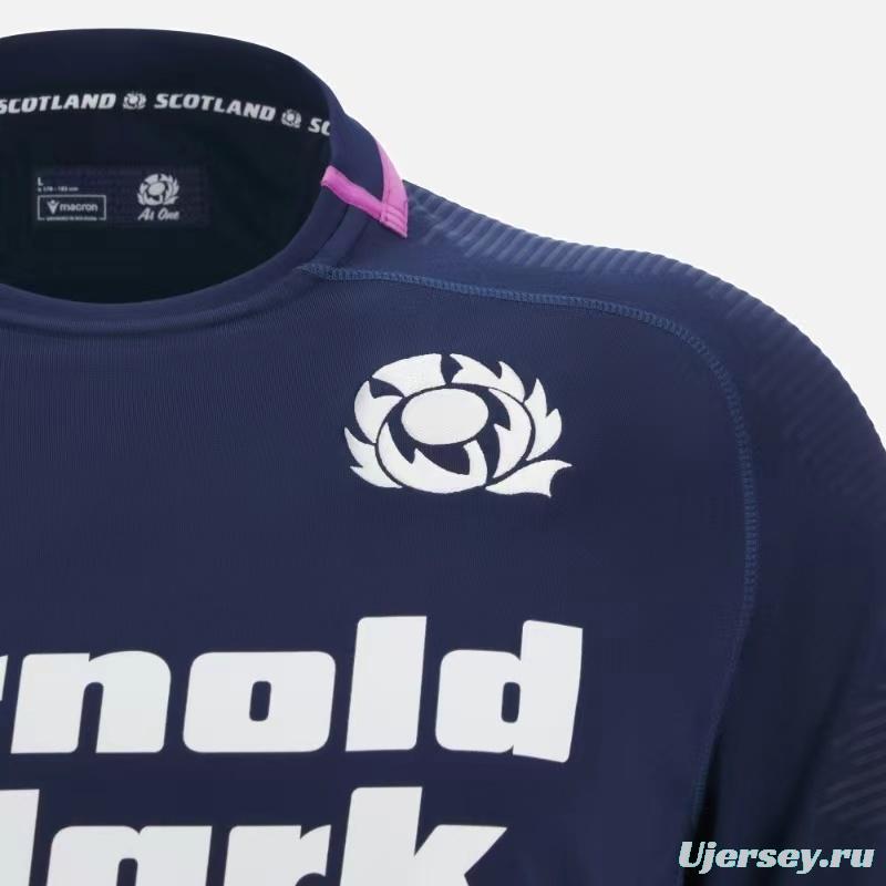 2026 Scotland home Navy Blue Jersey