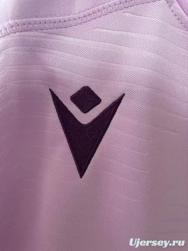2026 Scotland Pink with Purple Trim Jersey