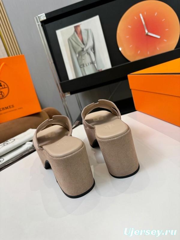 Adidas 2025 SS H-Love Classic Waterproof Platform Wedge Heel Thick Sole Sandals - LY00