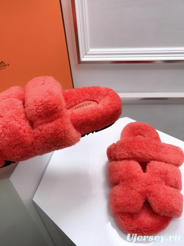 H Erijus Shoes Love Fur Slippers - LY00270