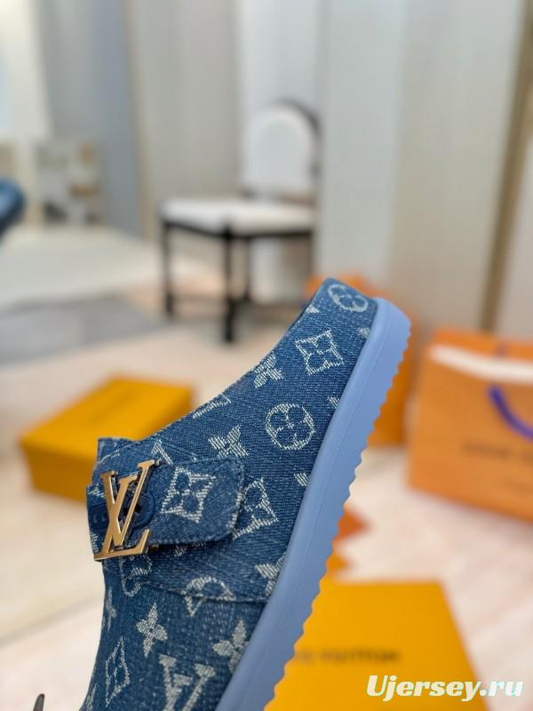 Louis Vuitton 2025 SS Monogram Sandals Couple Edition Lazy Style - KFY00291