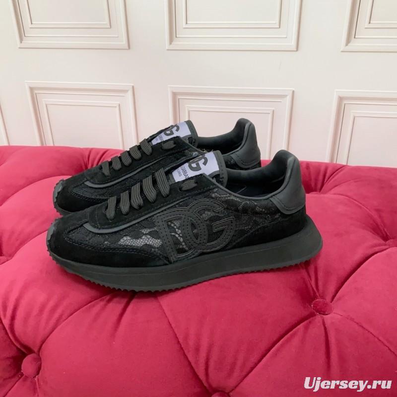 Dolce & Gabbana 2025/SS New Collection Luxury Embroidered Logo Sneakers - AS00300