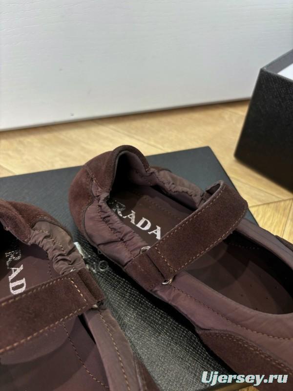 Prada 2025 SS Metal Toe Thin Sole Training Shoes Casual Footwear - LY00260