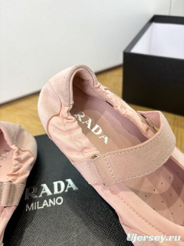 Prada 2025 SS Metal Toe Thin Sole Training Shoes Casual Shoes - LY00260