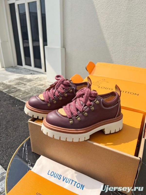 Louis Vuitton Remix Lace-Up Derby Hiking Shoes - LY00340