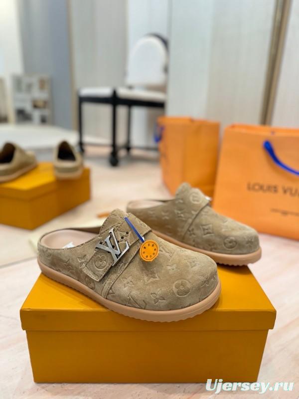 Louis Vuitton LV Monogram Sandals Spring Summer 2025 Collection Couple Sliders - KFY00291