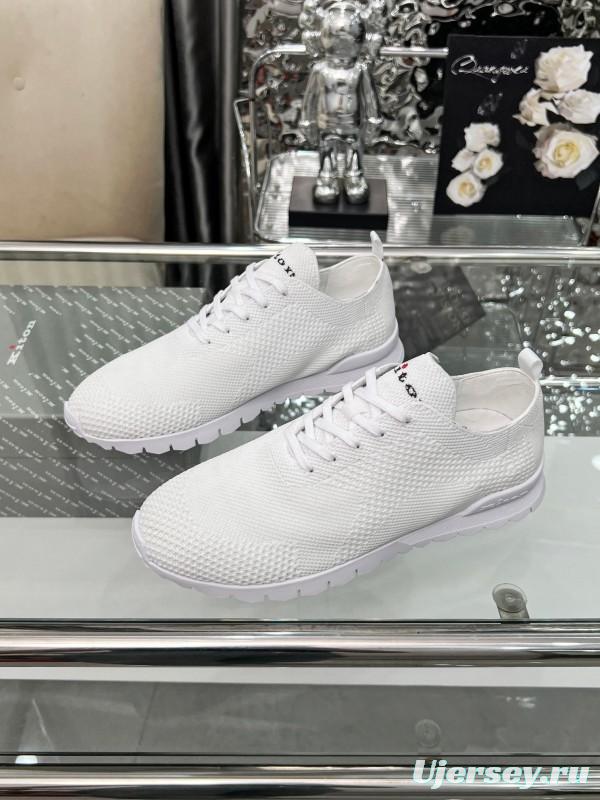 Kiton Four Seasons Classic Casual Knit Shoes - KFY00300