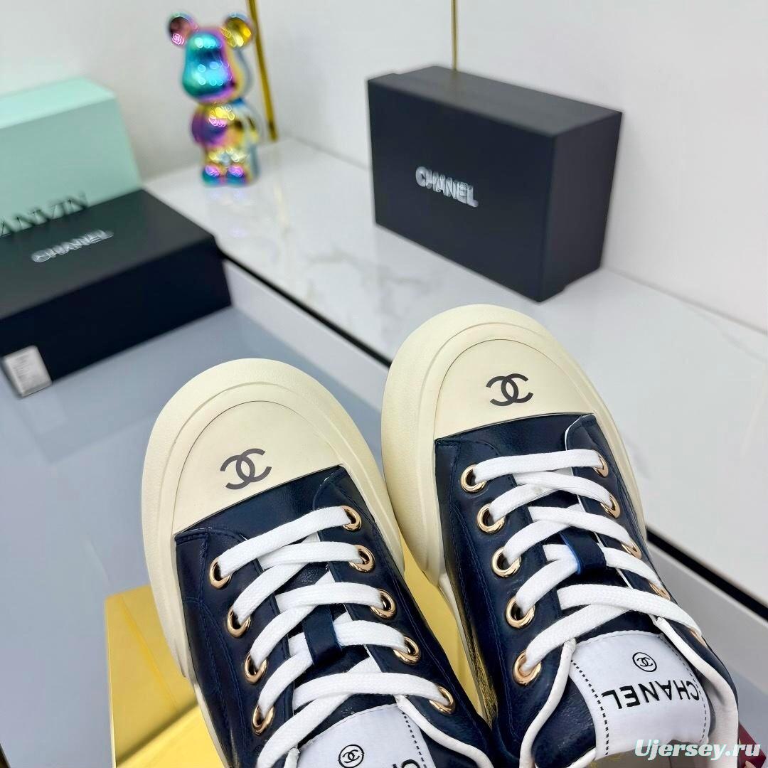 Chanel 2025 SS Panda Loafers Casual Sports Shoes - LY00310