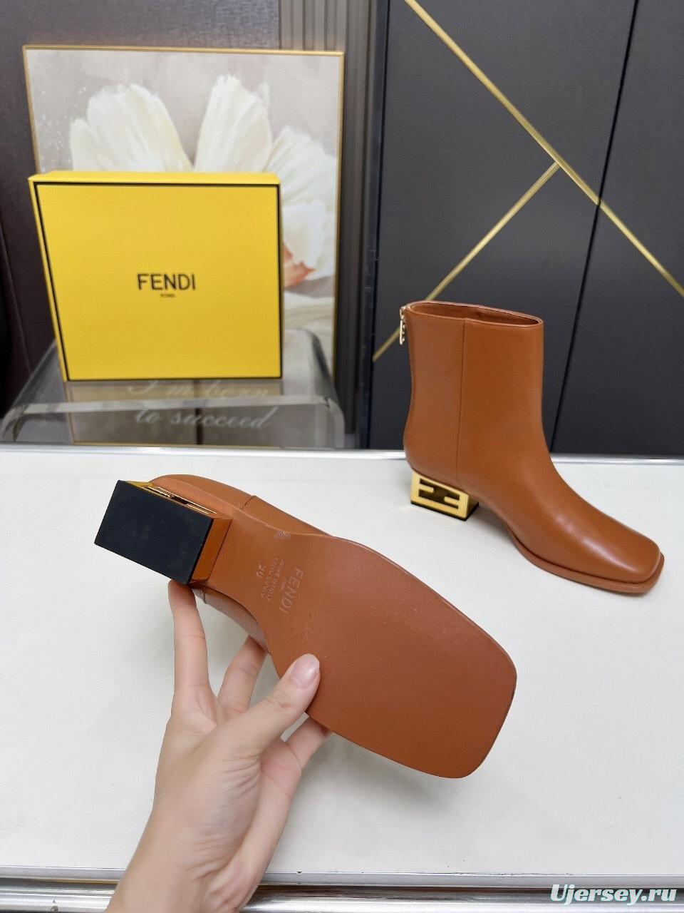 Fendi 2025 SS Ankle Boots - LY00370
