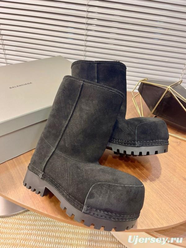 Balenciaga 2025 SS Oversized High Heel Snow Boots - AS00520