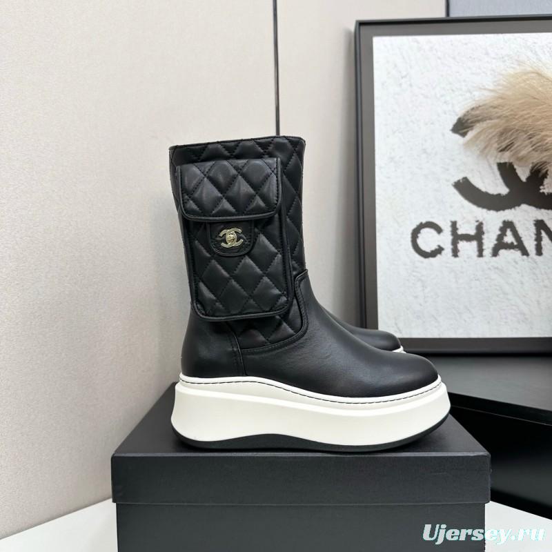 Chanel 2025/SS Short Boots Essential Fall/Winter Item - LY00390