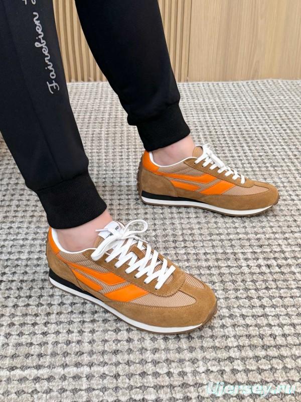 TOM FORD 2025 Spring Summer Fashion Casual Shoes with Classic Color Blocking and Imported Leather Insole - AS00350