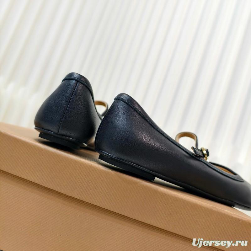 Gianvito Rossi Bohemian Style Flat Ballet Shoes - LY00310