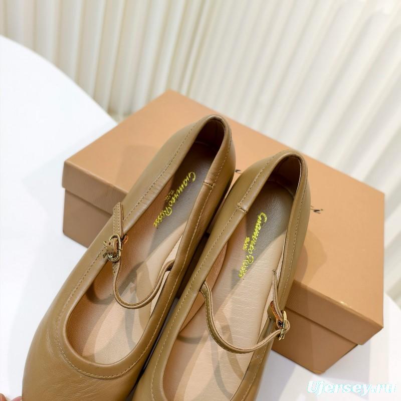 Gianvito Rossi Bohemian Style Flat Ballet Shoes - LY00310