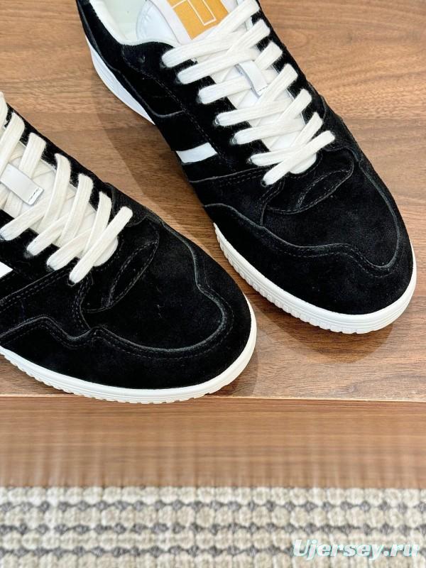 TOM FORD 2025 SS Tom Casual Shoes with Classic Color Blocking and Imported Leather Insole - AS00350