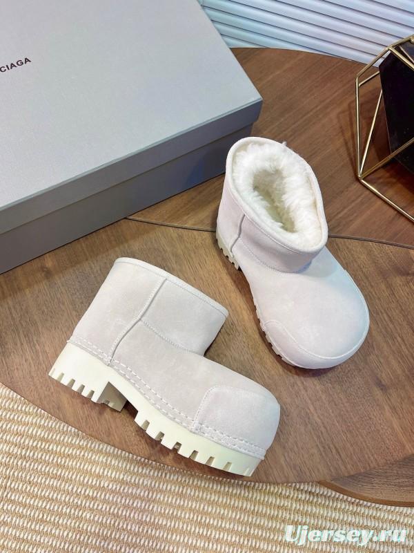 Balenciaga 2025 SS Oversized High-Heel Snow Boots - AS00500