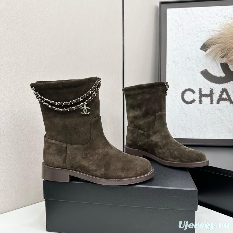 Chanel 2025 SS Short Boots Essential Fall Winter Item - LY00420