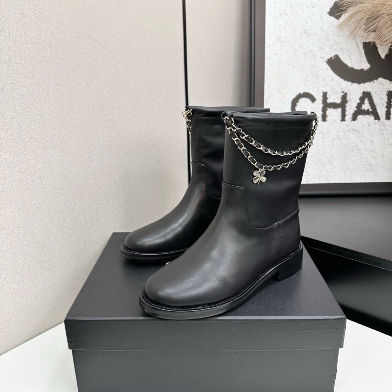 Chanel 2025 SS Short Boots Essential Fall Winter Item - LY00420