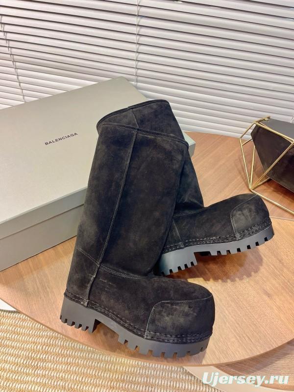 Balenciaga 2025 SS Oversized High Heel Snow Boots - AS00570