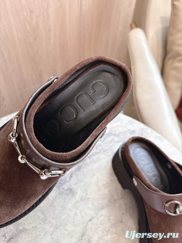 Gucci Women's Mule Shoes with Horsebit Detail - LY00300