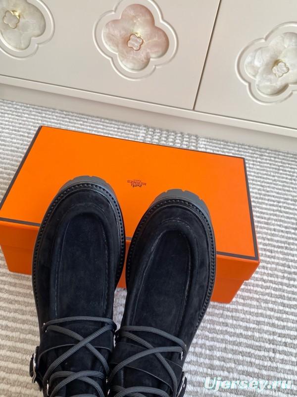 H Classic Boots 2025/SS Autumn Winter New Arrival Equestrian Style Timeless Design - LY00400