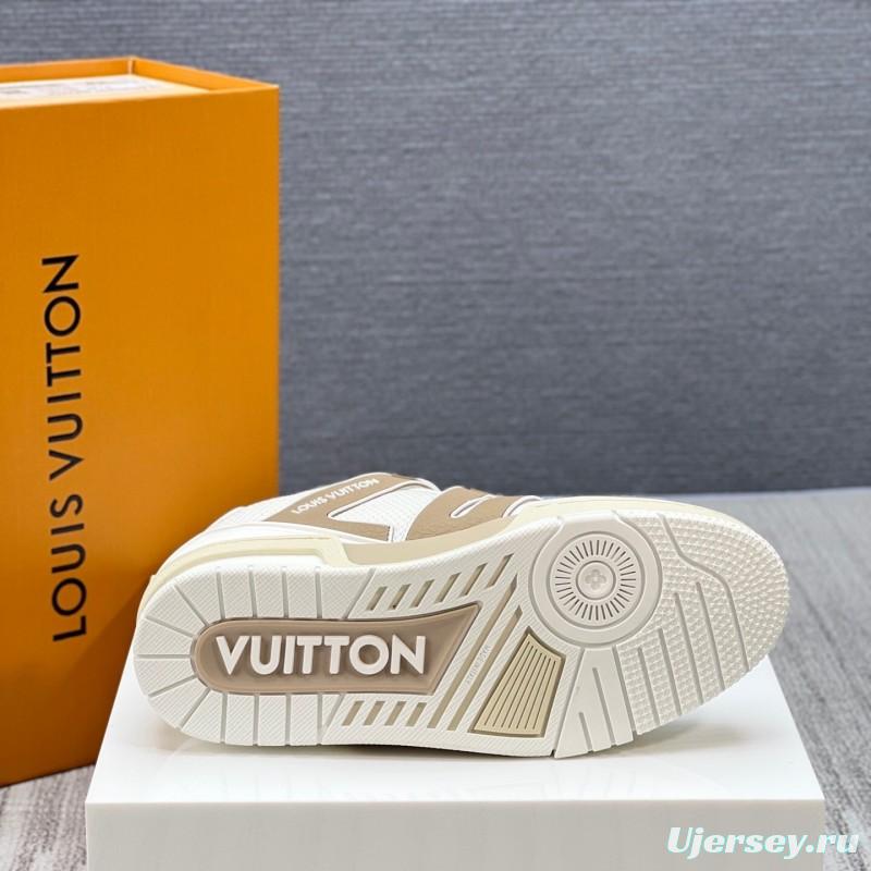 Louis Vuitton Trainer Sneaker Low Casual Sports Culture Versatile Basketball Shoes - LY00400