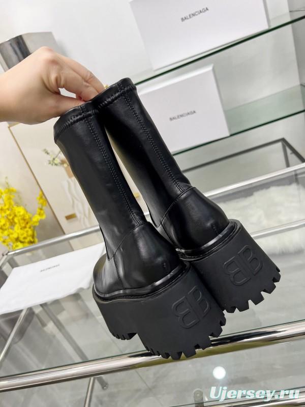 Balenciaga 2025/SS Autumn Winter Platform Ankle Boots Heavy Craftsmanship - LY00350