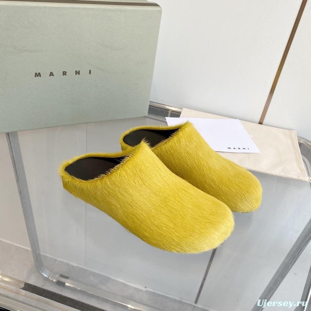 Marni 2025/SS Pony Hair Loafers - LY00