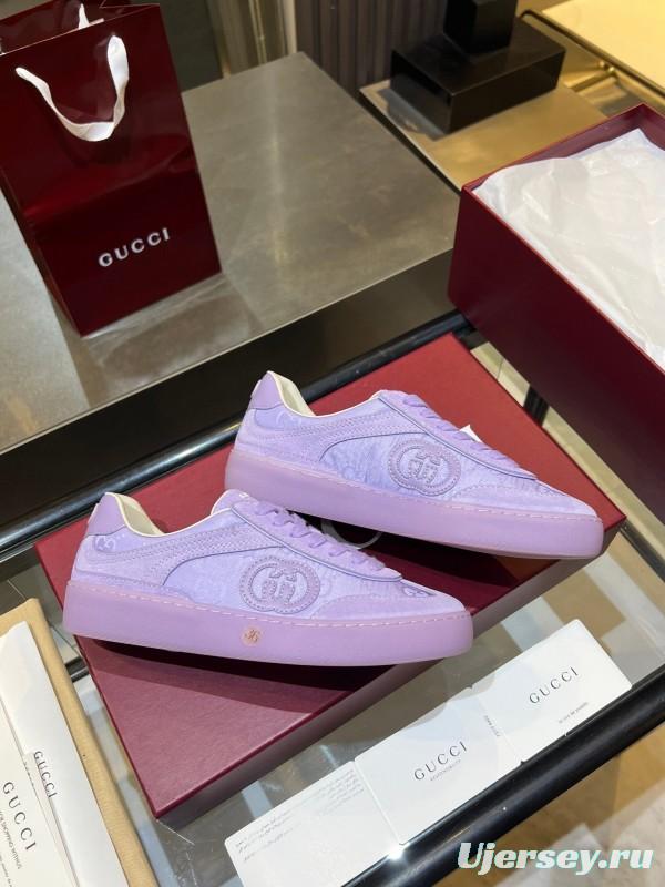 Gucci 2025 SS Couple Edition Trainer Sneakers; Forrest Gump Shoes; Athletic Footwear - AS00280