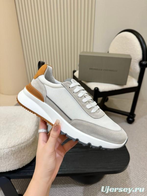 Brunello Cucinelli Casual Sneakers New Material Design - KFY00320