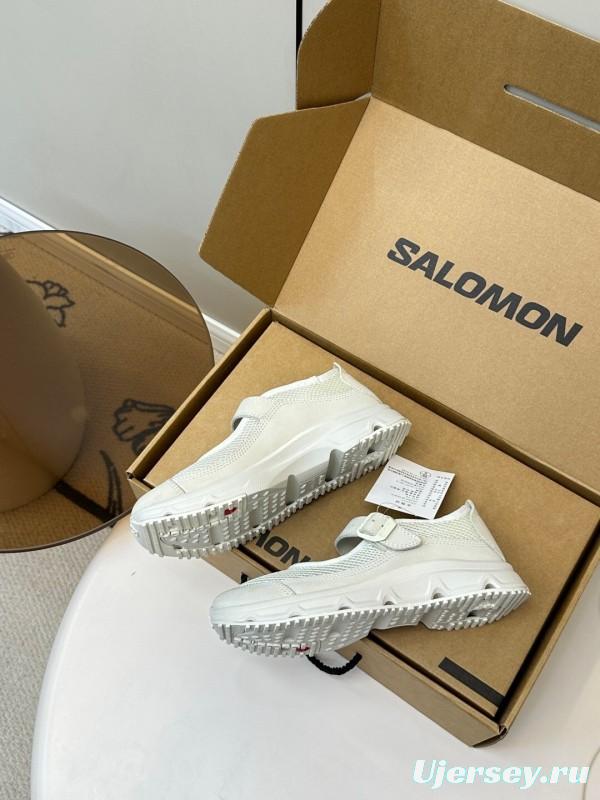 Salomon Mary Jane Platform Sneakers with Thick Sole - LY00280