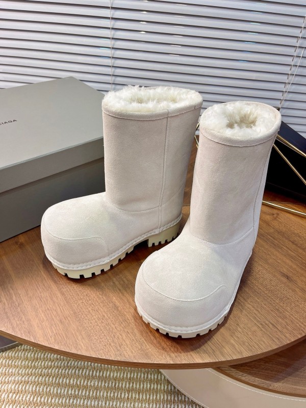 Balenciaga 2025 SS Oversized High Heel Snow Boots - AS00520